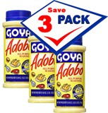 Goya Adobo Seasoning without Pepper  28 oz Pack of 3